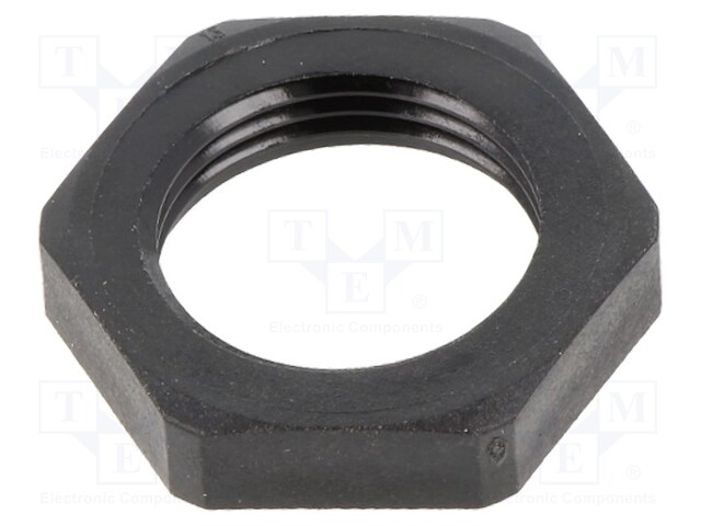 MUTTERI - KIERRE: METRINEN - POLYAMIDI - PMAFIX MN - MUSTA - NOUSU: 1,5 - Punosten lisätarvikkeet - I-BMN-M20 - 1