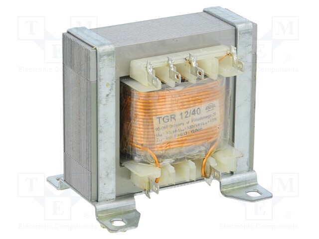 AUDIOMUUNTAJA - 30VAC,100VAC,120VAC - 4OHM - 0,13÷15KHZ - Muuntajat kiinnityksen kanssa - TGR1240 - 1