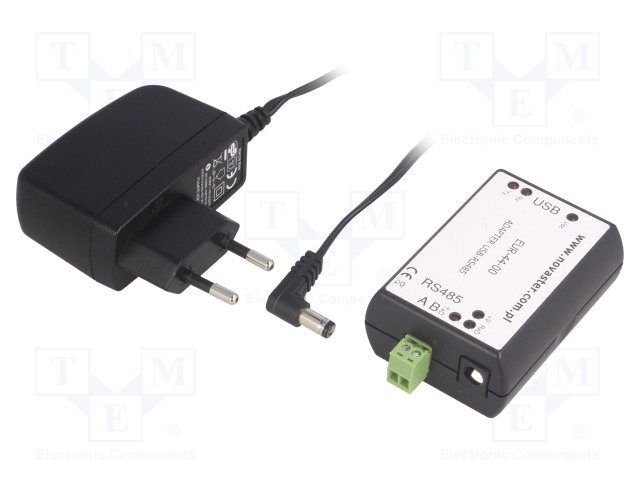 MUUTTAJA - USB-RS485 - PORTTIEN LUKU: 2 - 5VDC - PANEELIASENNETTAVA - RS485 X1 - Teollisuusverkot - EUR-44-00 - 1