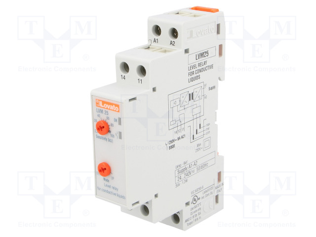 TASON VALVONTARELE - JOHTAVAN NESTEEN TASO - 24÷240VAC - 24÷240VDC - Valvontareleet - LVM25240 - 1