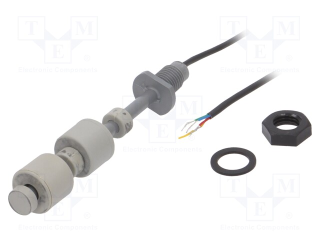 NESTETASON ANTURI - -10÷120°C - JOHDOT - POLYFENYLEENI - 1M - Teollisuus nestetasoanturit - RSF66A50A100 - 1