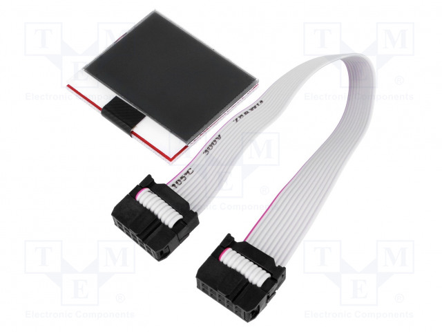 LCD NÄYTTÖ - GRAAFINEN - 84X48 - STN POSITIVE - 39X35MM - UEXT - Digitaaliset LCD-näytöt - MOD-LCD3310 - 1