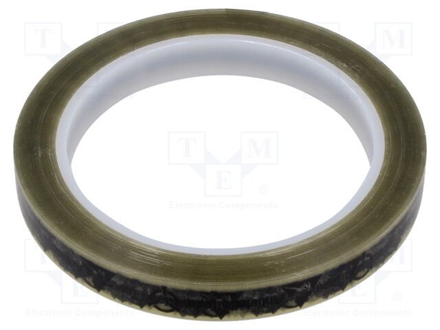 PAKKAUSTEIPPI - ESD - L: 65,8M - W: 12MM - PAKS.: 0,06MM - 10÷100GOHM - ESD teipit ja etiketit - SCS-242270 - 1