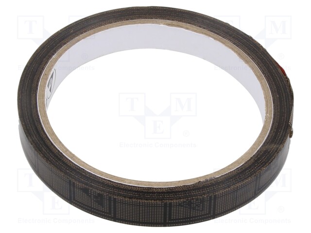 PAKKAUSTEIPPI - ESD - L: W: 12MM - PAKS.: 0,049MM - 0,01÷1MOHM - MAX.60°C - ESD teipit ja etiketit - SCS-242230 - 1