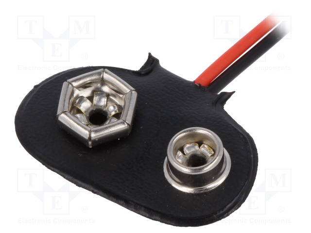 PARISTONEPPARI 9V - 6F22,6LR61 - PAR.M: 1 - JOHDOT - 0,09M - Paristopitimet, liittimet ja tarvikkeet - DS1092-17-BN24090 - 1