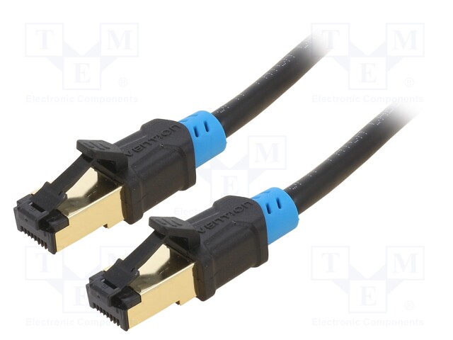 PATCH KAAPELI - S/FTP - CAT: 6 - RJ45-PISTOKE,MOLEMMIN PUOLIN - CU - RJ45 Ethernet kaapelit - VAP-A06-B2000 - 1