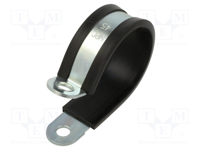 PIDIKE - ØNIPUN : 45MM - W: 20MM - TERÄS-SUOJAMATERIAALI: EPDM - DL - W1 - Metalliset nippusiteet ja kiinnityspanna - MPC-LKD14520 - 1
