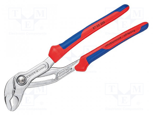 PIHDIT - ITSESÄÄDETTÄVÄT PUTKIA VARTEN - 250MM - Säätöleukapihdit - KNP.8705250 - 1