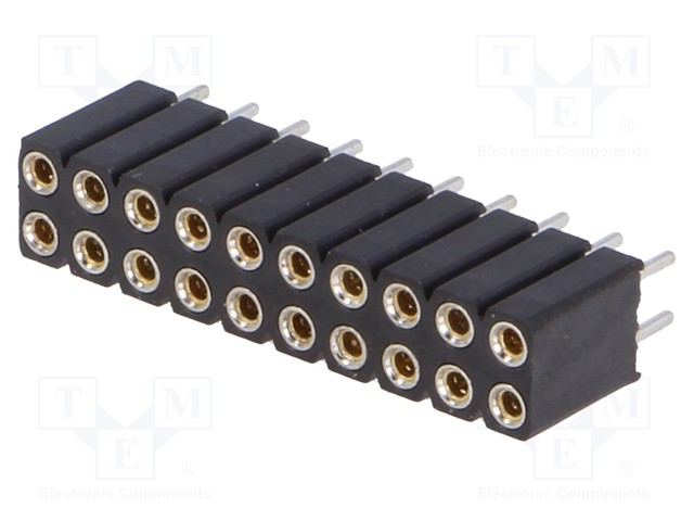 PIIKKIRIMA NAARAS - NAARAS - PIN: 20 - SORVATUT KOSKETTIMET - SUORA - Piikkirimaliittimet - ZL307-2X10 - 1