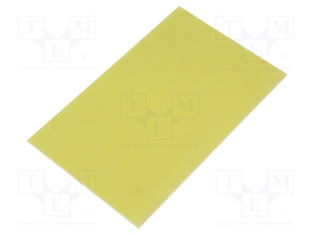PIIRILEVY FR4 - LASIKUITU-EPOKSI - 2MM - L: 160MM - W: 100MM - Piirilevyt 1-puoleiset - LAM100X1602.0 - 1