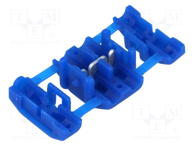 PIKALIITIN - SPTV - JOHTOON - IDC - TINATTU - SININEN - 10A - 16AWG÷14AWG - WAGO ja muut pikaliittimet - SPTV20 - 1