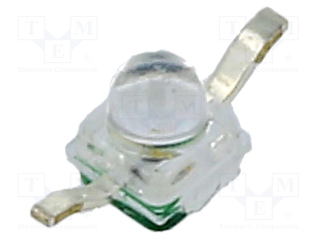 LED - VIHREÄ - SMD - 10000÷12000MCD - 2,8÷3,6VDC - 2,15X2,4X2,71MM - 10° - Pintaliitos LED - OSG5212411C-TR10 - 1