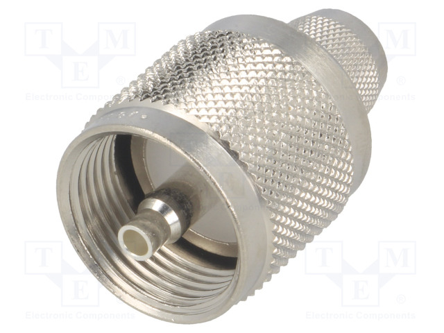 LIITIN: UHF (PL-259) - PISTOKE - UROS - SUORA - RG214 - PURISTUS - 50OHM - UHF ja Mini-UHF liittimet - J01040A0010 - 1