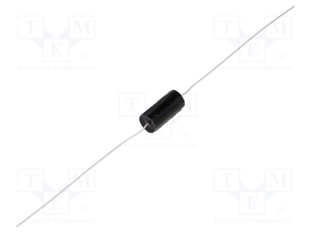 POLYPROPYLEENIKONDENSAATTORI - 0,1UF - 400VDC - ±2% - Ø8X18MM - THT - Kondensaattorit MKP - MKP13-0.1U400 - 1