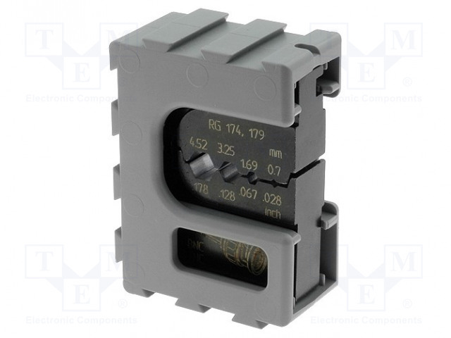 PURISTUSLEUAT - BNC LIITTIMET,TNC LIITTIMET - RG174,RG179 - Krimppauspihdit - muut - PR.MCT3140 - 1