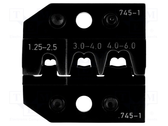 PURISTUSLEUAT - Krimppauspihdit kaapelipäätteisiin - REN.624745-130 - 1