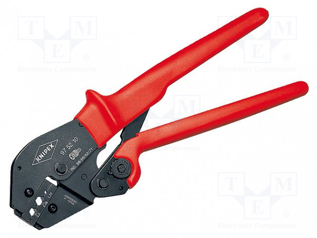 PURISTUSTYÖKALU - RG58,RG59,RG62,RG71 - 250MM - Koaksiaaliliittimien puristustyökalut/RF - KNP.975210 - 1