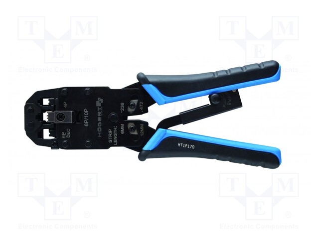 PURISTUSTYÖKALU - Krimppauspihdit RJ-liittimiin - HT1P170 - 1