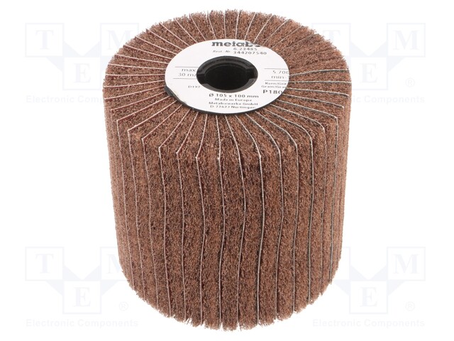 HIONTAPUIKKO - Ø: 105MM - RAKEISUUS: 180 - W: 100MM - LEHTI- - Hiomapaperit ja -laikat - MTB.623485000 - 1