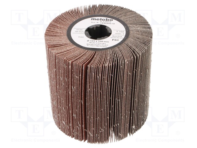 HIONTAPUIKKO - Ø: 105MM - RAKEISUUS: 80 - W: 100MM - LEHTI- - Hiomapaperit ja -laikat - MTB.623479000 - 1