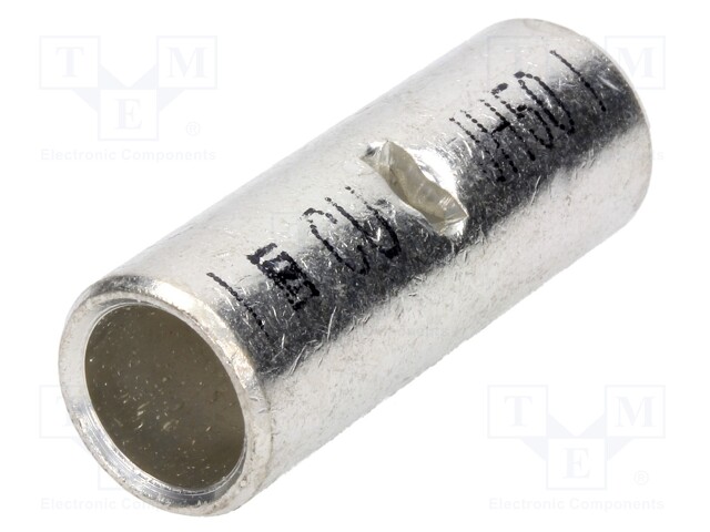 PÄÄTE: JATKOHOLKKI - KUPARI - 50MM2 - TINATTU - Pääteholkit ja jatkoholkit - VA03-0040 - 1