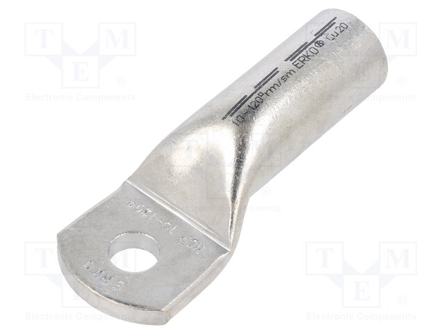 PÄÄTE: PUTKIKAAPELIKENKÄ - M10 - 120MM2 - PURISTETTAVA - TINATTU - Eristämättömät liittimet - KCR-10-12010 - 1