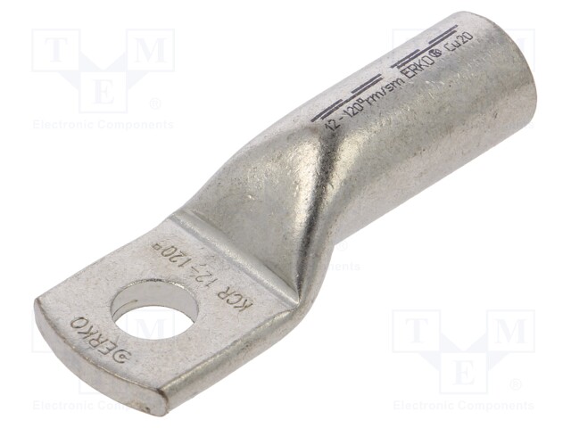 PÄÄTE: PUTKIKAAPELIKENKÄ - M12 - 120MM2 - PURISTETTAVA - TINATTU - Eristämättömät liittimet - KCR-12-12010 - 1