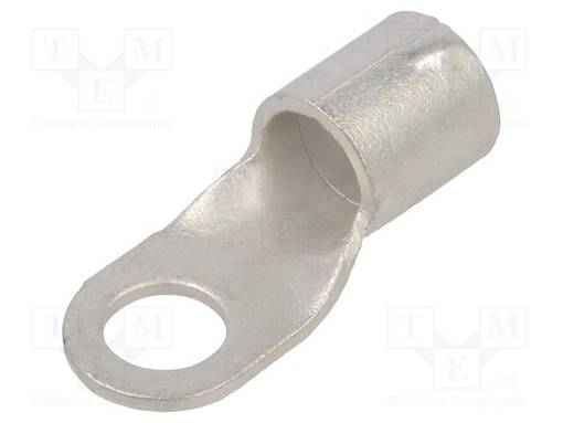 RENGASLIITIN - M10 - 50MM2 - PURISTETTAVA - TINATTU - KUPARI - Eristämättömät liittimet - KOA-10-5050 - 1