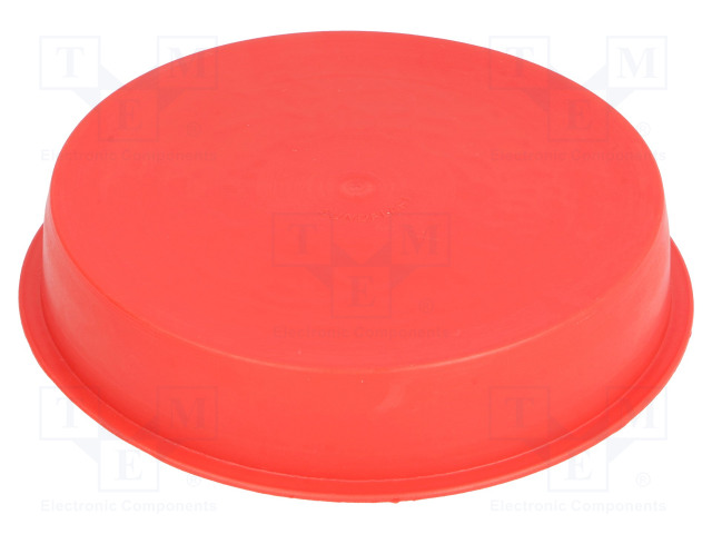 KANNE - RUNKO: PUNAINEN - ULKOHALK: 128MM - H: 25MM - LDPE - PAINETTAVA - Tapit ja hylsyt - SP1250 - 1