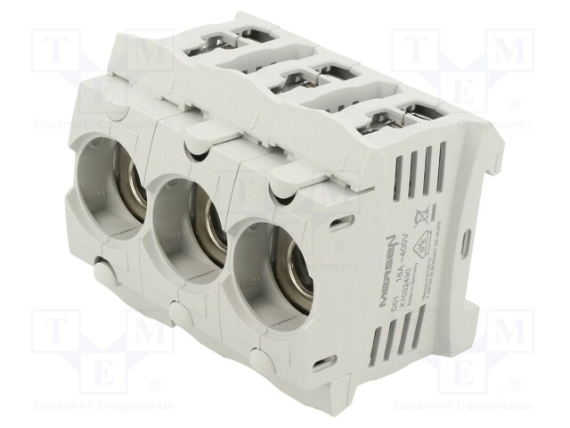 RASIA - D01 - DIN-KISKOLLE - 16A - 400V - NAVAT: 3 - MUOVI - Sulakepitimet - X1032490 - 1