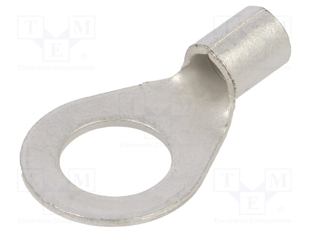 RENGASLIITIN - M10 - 10MM2 - PURISTETTAVA - TINATTU - KUPARI - Eristämättömät liittimet - KOA-10-10100 - 1