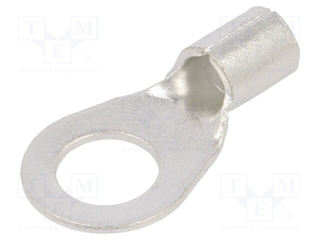 RENGASLIITIN - M10 - 16MM2 - PURISTETTAVA - TINATTU - KUPARI - Eristämättömät liittimet - KOA-10-16100 - 1