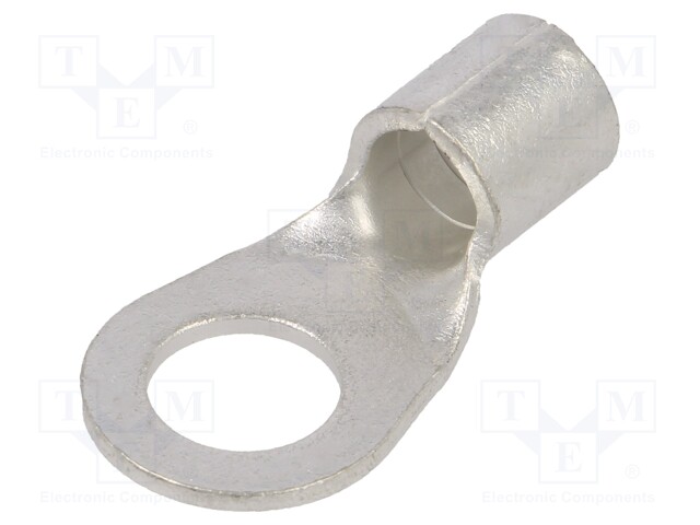 RENGASLIITIN - M10 - 25MM2 - PURISTETTAVA - TINATTU - KUPARI - Eristämättömät liittimet - KOA-10-2550 - 1