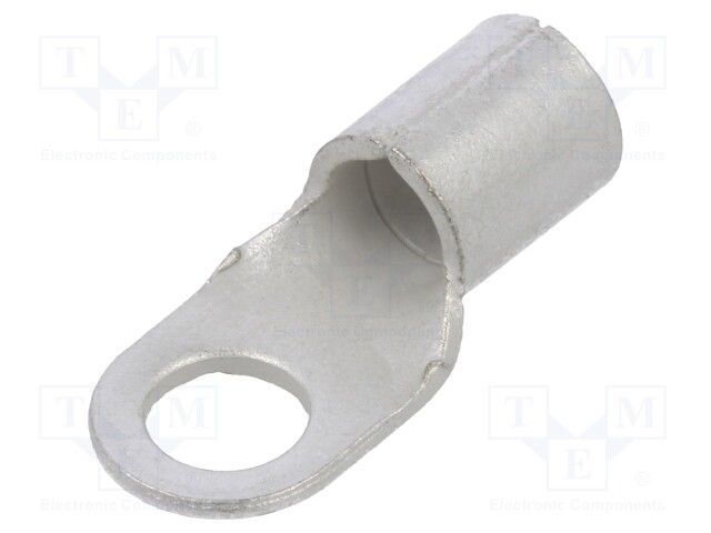 RENGASLIITIN - M6 - 16MM2 - PURISTETTAVA - TINATTU - KUPARI - Eristämättömät liittimet - KOA-6-16100 - 1