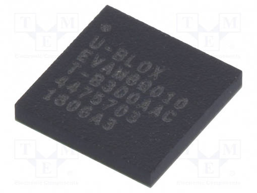 MODUULI: GPS/BEIDOU - ±2,5M - NMEA,RTCM,UBX - -167DBM - 2,7÷3,6VDC - GNSS (GPS) moduulit - EVA-M8Q-0 - 1