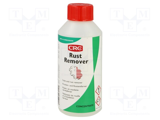 RUOSTEENPOISTOAINE - 250ML - NESTE - MUOVIPAKKAUS - VÄRITÖN - Puhdistuskemikaalit ja aerosolit - CRC-RR250 - 1