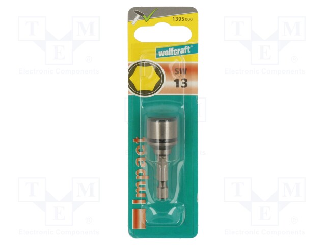 RUUVAUSKÄRKI - 6-KULMA HYLSYT - 1/4" - HEX 13MM - Ruuvauskärjet - WF1395000 - 1