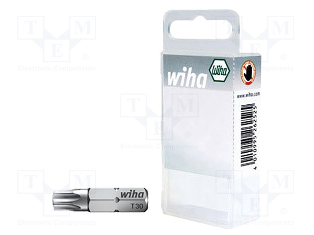 RUUVAUSKÄRKI - TORX® - TX30 - KOK.PIT: 25MM - 10KPL - STANDARD - Ruuvauskärjet - WIHA.24750 - 1