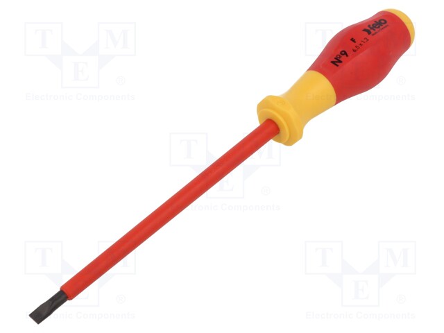 SCREWDRIVER: INSULATED - SLOT - 6.5X1.2MM - Ruuvimeisselit ja sarjat - FL91306590 - 1