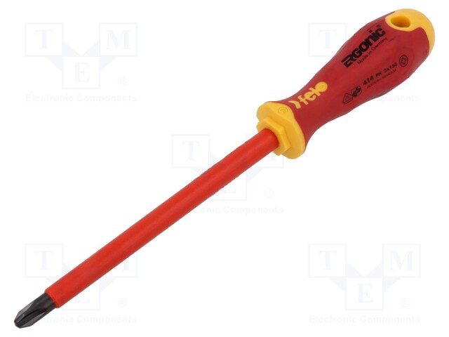 SCREWDRIVER: INSULATED - PHILLIPS - PH3 - ERGONIC® - Ruuvimeisselit ja sarjat - FL41430490 - 1