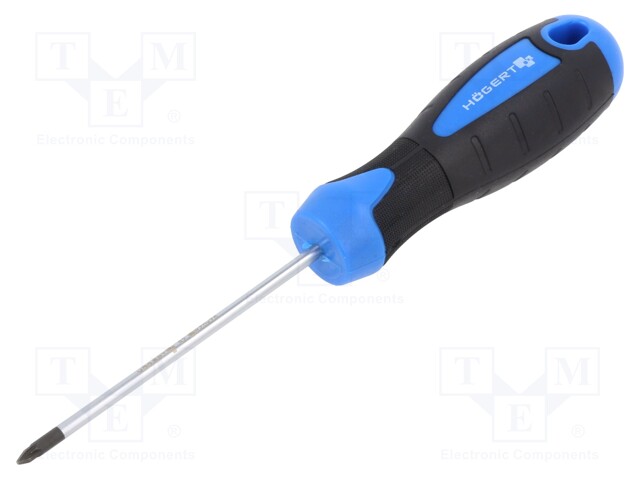 SCREWDRIVER: STANDARD - POZIDRIV® - PZ0 - 75MM - Ruuvimeisselit ja sarjat - HT1S040 - 1