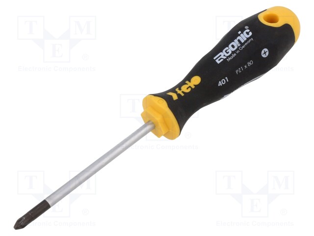 SCREWDRIVER: STANDARD - POZIDRIV® - PZ1 - ERGONIC® - Ruuvimeisselit ja sarjat - FL40110210 - 1