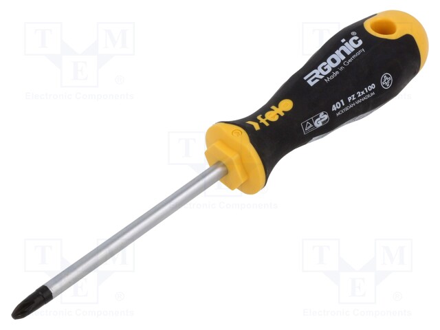 SCREWDRIVER: STANDARD - POZIDRIV® - PZ2 - ERGONIC® - Ruuvimeisselit ja sarjat - FL40120310 - 1