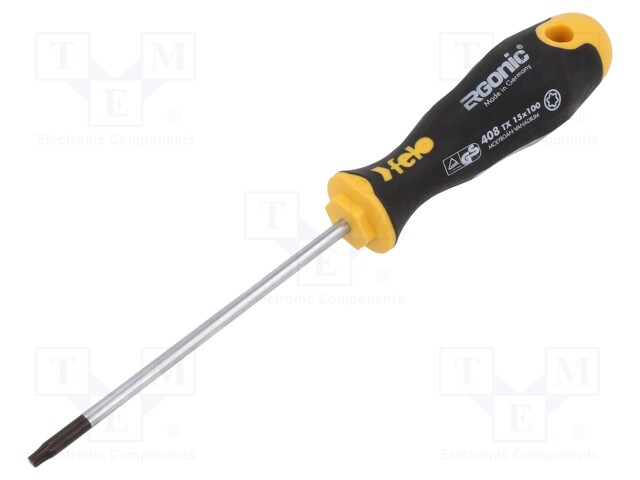 SCREWDRIVER: STANDARD - TORX® - TX15 - ERGONIC® - Ruuvimeisselit ja sarjat - FL40815340 - 1
