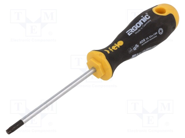 SCREWDRIVER: STANDARD - TORX® - TX25 - ERGONIC® - Ruuvimeisselit ja sarjat - FL40825340 - 1