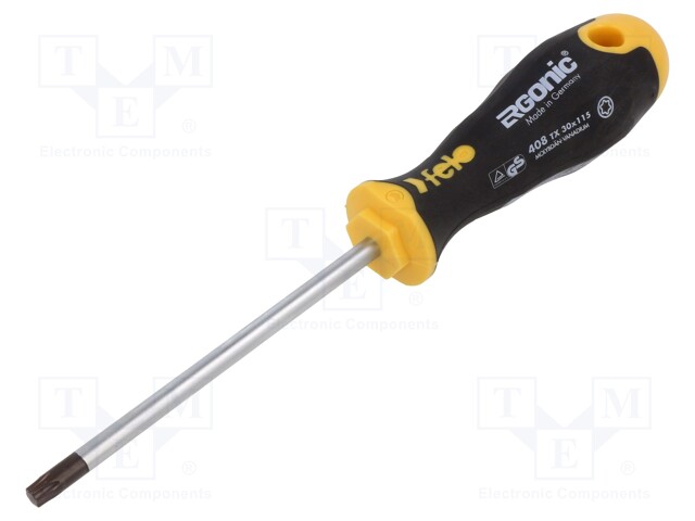 SCREWDRIVER: STANDARD - TORX® - TX30 - ERGONIC® - Ruuvimeisselit ja sarjat - FL40830340 - 1