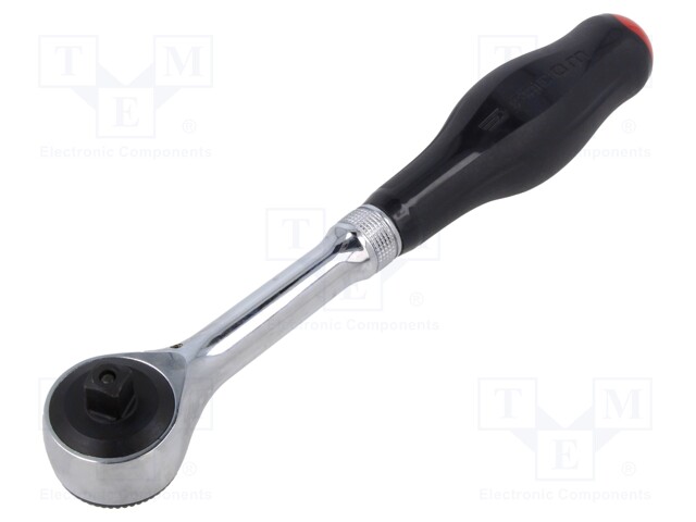 WRENCH: RATTLE - 3/8" - TWISTABLE - 233MM - TEETH: 60 - Hylsyavaimet - FACOM-J.360 - 1