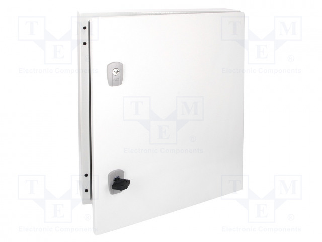 SEINÄASENNUSKOTELO - X: 400MM - Y: 500MM - Z: 150MM - CS - TERÄS - HARMA - IP66 - Seinään asennettavat kotelot - CS-54150 - 1