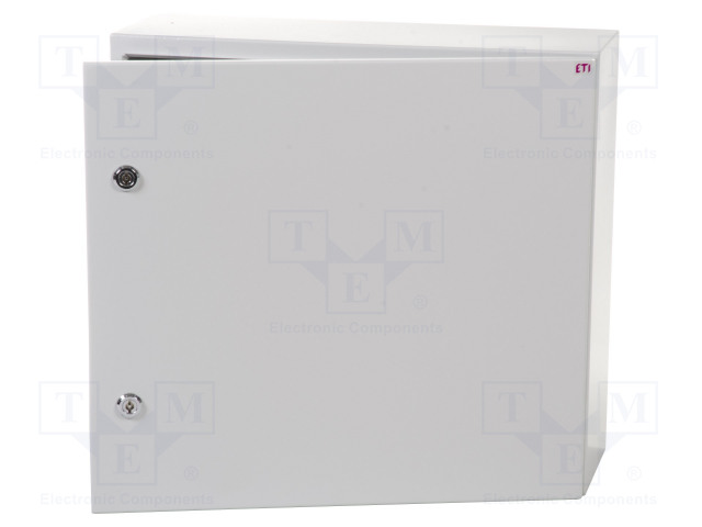 SEINÄASENNUSKOTELO - X: 550MM - Y: 500MM - Z: 200MM - SOLID GSX - TERÄS - HARMA - Seinään asennettavat kotelot - ETI-GT-50-55-20 - 1