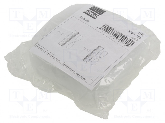 SUODATIN - 89X89MM - KEMIALLINEN KUITU - 5KPL - Tuulettimien suodattimet ja panokset - RITTAL-3321700 - 1